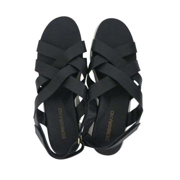 Cole Haan ZeroGrand Blue Criss Cross Open Toe Comfort Sandals Womens 10.5 - Picture 7 of 14